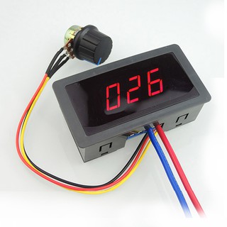 16kHz DC 6V-30V PWM DC Motor Speed Controller ปรับ LED มอเตอร์ควบคุมความเร็วพัดลมสวิตช์หรี่ไฟ 12V 24V 6A 8A