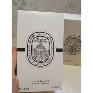 Diptyque Geranium Odorata EDT 100 ml #พร้อมกล่อง