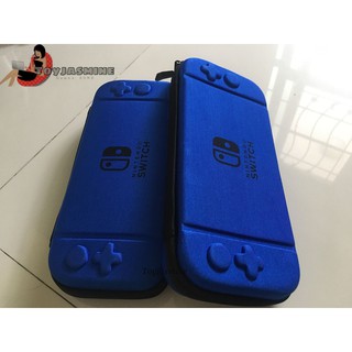 NEW!! พร้อมส่ง!! กระเป๋าNintendo Switch Slim Case รุ่นใหม่ สามารถป้องกันการกดทับปุ่ม (Blue) มีบริการเก็บเงินปลายทาง