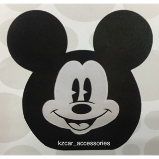 (1คู่) หุ้มหัวเบาะผ้า ลายมิกกี้เม้าส์ Mickey Classic ลิขสิทธิ์แท้