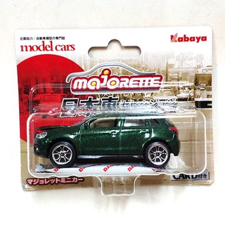 รถเหล็ก Majorette Mitsubishi ASX green Majorette Street Cars 292H 1:64 สีเขียว