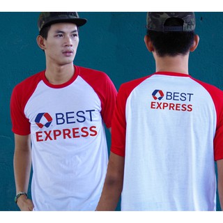 เสื้อยืด Best เบส express ขนส่ง ใส่เล่นได้ ใส่ทำงานได้ เนื้อผ้า TK ใส่สบาย ราคาประหยัด