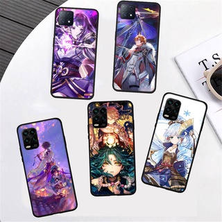 เคสโทรศัพท์มือถือ ลาย Genshin Impact สําหรับ Samsung Galaxy A82 A70 A50S A50 A40S A30S A30 A20S A20 A12 HH36