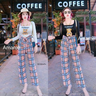 T15153 เซตผ้าเรย่อน เซตใส่เที่ยว ชุดเซ็ท