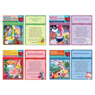 eeBoo Potion 100 Piece Mini Puzzle - จิ๊กซอว์รูปยาวิเศษ แบบ 100 ชิ้น