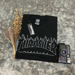 เสื้อตราหานคู่ - เสื้อยืดนิตยสารThrasherFIRE