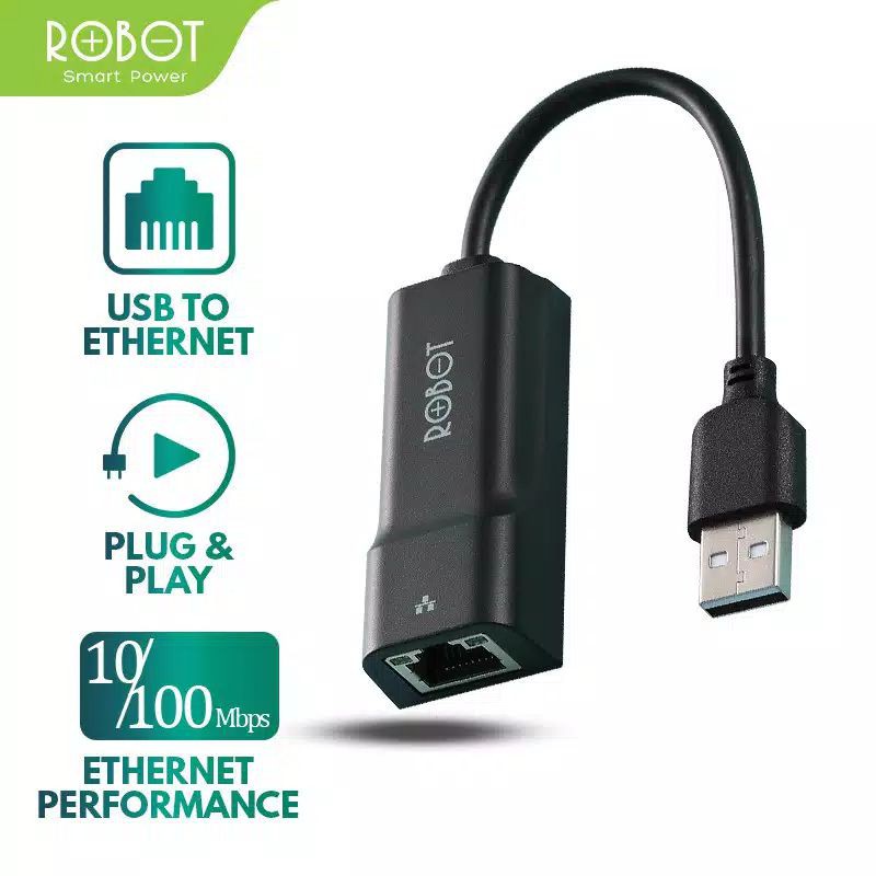 Robot EA10 USB 2.0 100Mbps Ethernet Hub Adapter ของแท้