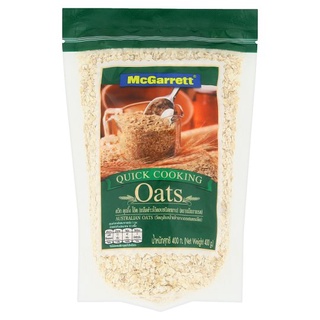 ราคาพิเศษ!! แม็กกาแรต เกล็ดข้าวโอ๊ตอบชนิดหยาบ 400กรัม McGarrett Quick Cooking Oats 400g