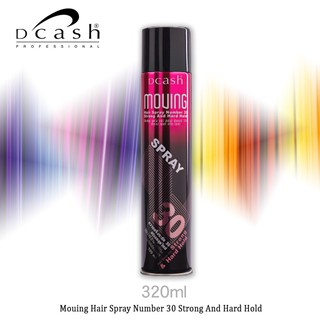 Dcash Mouing Hair Spray Number 30 Strong And Hard Hold 320ml