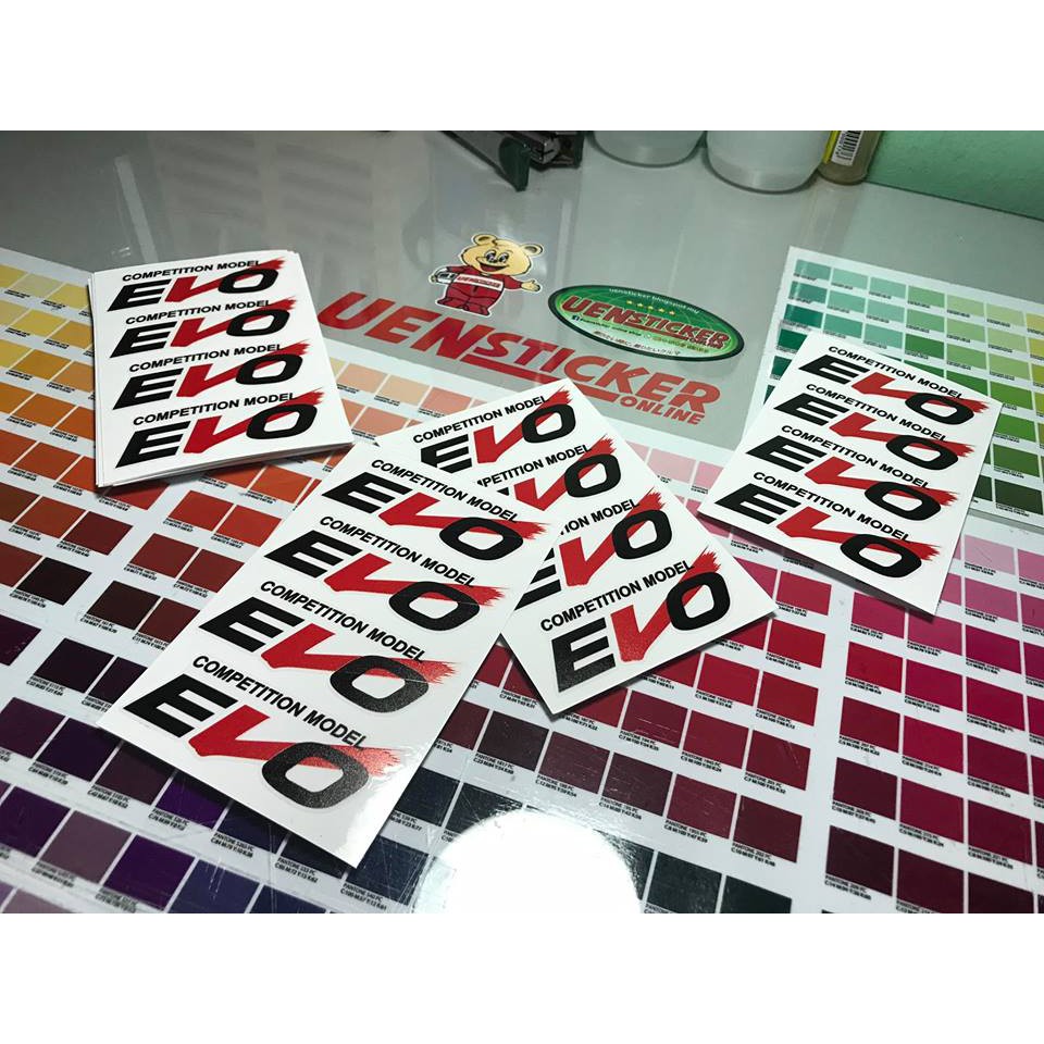 สติ๊กเกอร์ RIM EVO REGAMASTER DESMOND