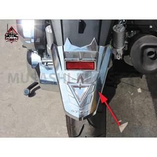 Aerox Dip film carbon and chrome Rear Fender Cover for Yamaha Aerox By Musashi