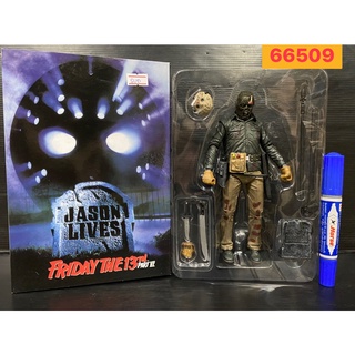 Mega Toys เจสันคืนชีพ NECA Friday Figures The 13 th Jason vorhees Horror Action Fi