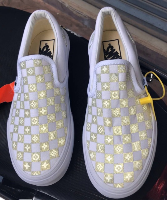 Vans louis vuitton slip sales on