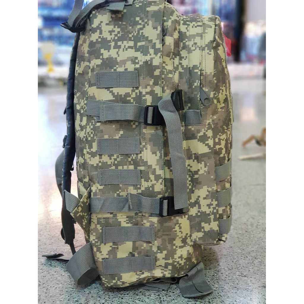 กระเป๋า PUBG เป้สะพายลายทหาร สีเทา เท่ๆ สวยๆ แฟชั่น รูปที่ 6