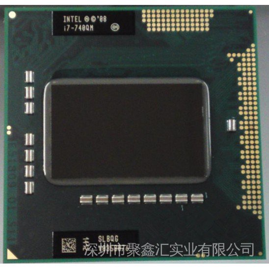 รุ่นอย่างเป็นทางการ i7 920XM CPU โน้ตบุ๊ค i7 720QM 740 820QM 840qm 940xm