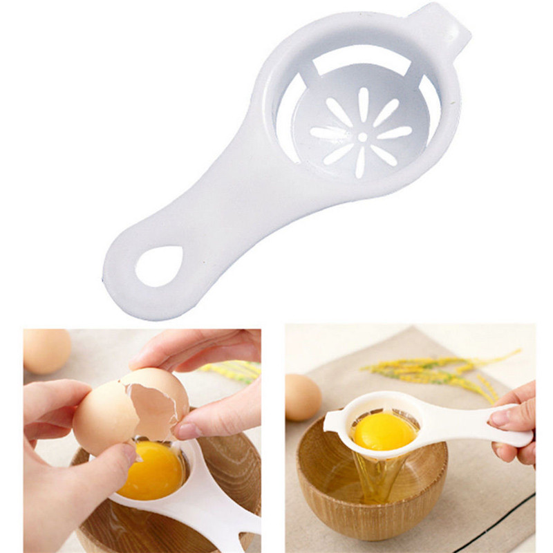 1pcs egg white separator white portable separation artifact kitchen egg separator