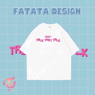 เสื้อยืด พิมพ์ลาย Twice MERCHANDISE TALK THAT TALK KPOP IDOL สําหรับผู้ชาย