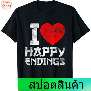 เสื้อยืดแขนสั้น I Love Happy Endings Bangkok Phuket Pattaya Movie Thailand T-Shirt Sports T-shirt