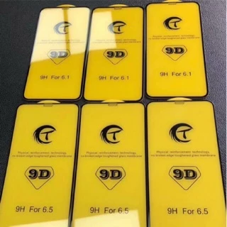 ฟิล์มกระจก 9D เต็มจอ เต็มกาว ไอโฟน 6 6s SE 7 8p X XS XR 11promax 11 12 13 13promax 14 14PRO 15PROMAX 16promax 17pm