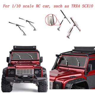 ที่ปัดน้ําฝนแบบโลหะสําหรับ 1/10 trx 4 scx 10 rc car