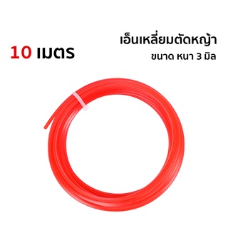 เอ็นเหลี่ยมตัดหญ้า 10 เมตร เกรด A