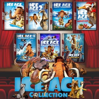 ICE AGE ไอซ์เอจ เจาะยุคน้ำแข็งมหัศจรรย์ ภาค 1-7 DVD Master พากย์ไทย