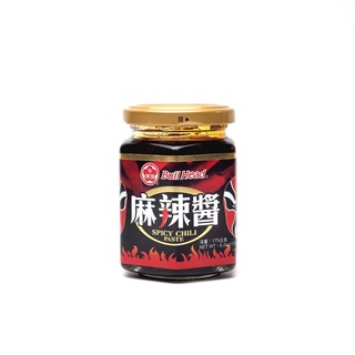 ซอสหม่าล่า นำเข้าจากไต้หวัน Bull head Brand Spicy Chili Paste(Mala)(ขนาด 175g)