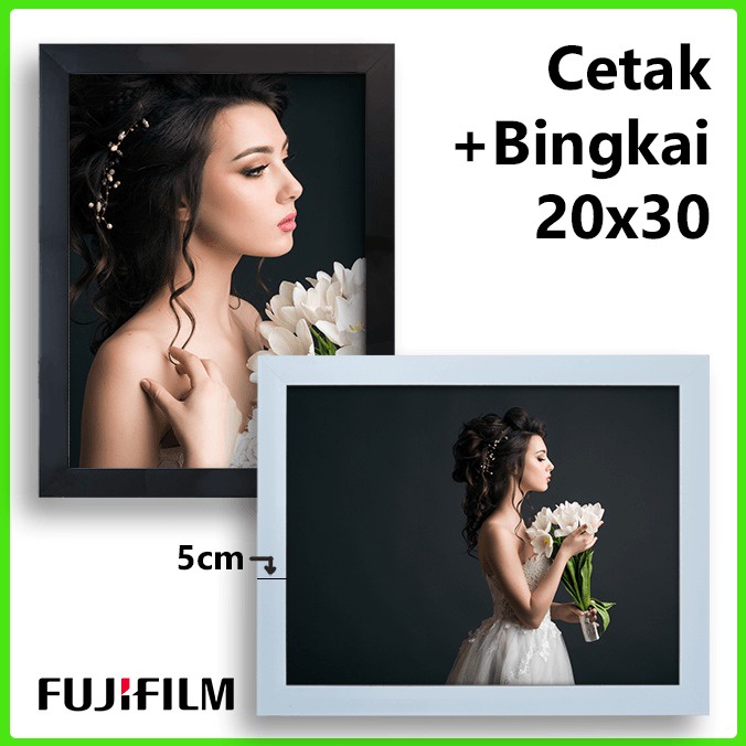 PRINT 10R PHOTOS + MINIMALIST FRAME MEDIA 20 x 30 ซม