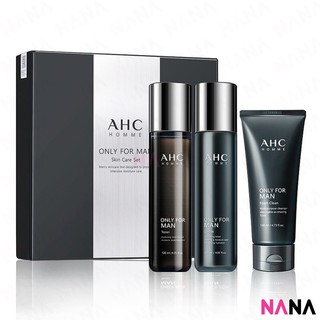 AHC Homme Only For Man Skin Care Set 3 items สกินแคร์สำหรับผู้ชาย เซต 3 ชิ้น