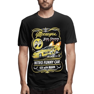 เสื้อยืด ระบายอากาศ พิมพ์ลาย Mooneyes Moda Masculina สําหรับผู้ชาย