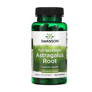 Swanson Full Spectrum Astragalus Rooot 470 mg 100 Capsules