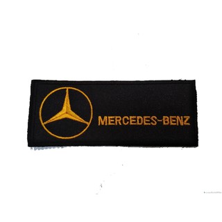 [ตัวรีด เย็บได้] MERCEDES-BENZ ป้ายติดเสื้อ logo Embroidered Sew Iron On Patches Badge