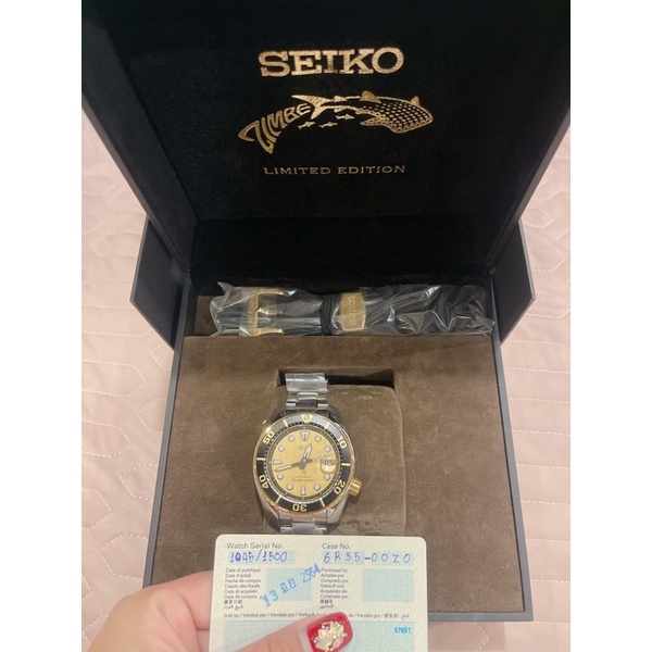 SEIKO นาฬิกาผู้ชาย เท่มากๆ Seiko ประเทศไทย Limited Edition฿30,000 😁😄