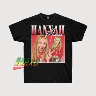 ผ้าฝ้ายคอกลมใหม่ เสื้อยืดลําลอง แขนสั้น พิมพ์ลาย Hannah Montana Rap 90S สไตล์ฮิปฮอป วินเทจ สําหรับผู้ชาย Ab121from S-4XL