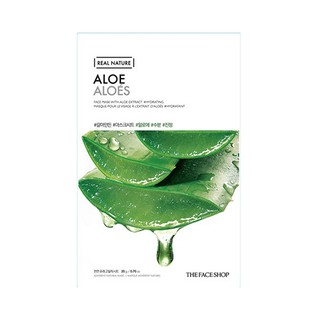 THE FACE SHOP REAL NATURE ALOE FACE MASK