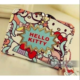 Sale!!!โค้ด #NEWPHNXL ลด80บาท กระเป๋าสตางค์Hello Kitty น่ารัก ช่องเยอะ ใส่เงินใส่บัตรได้เยอะ