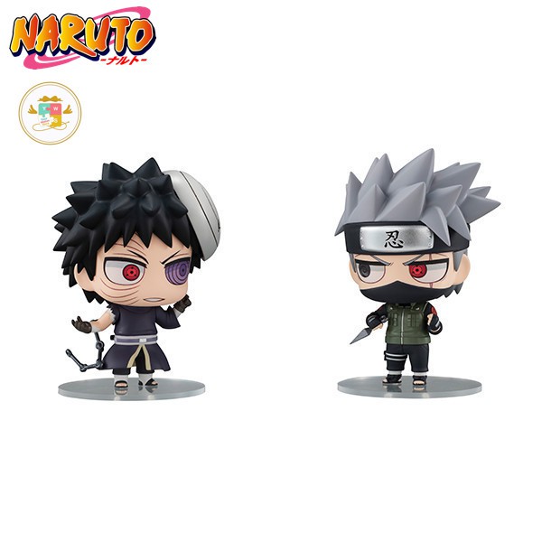 Naruto Uchiha Obito Hatake Kakashi figure toys doll Christmas นารูโตะ โมเดลนารูโตะ ฟิกเกอร์ ของขวัญ 