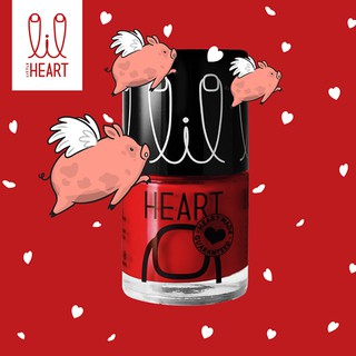 Little Heart : Lush Red #35 ยาทาเล็บเด็กปลอดสารพิษ 8 ml.