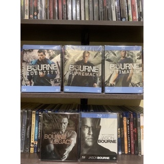 The Bourne Collection Steelbook : ครบ 5 ภาค มีเสียงไทย บรรยายไทยทุกภาค แอคชั่นสุดมันส์ น่าสะสม #รับซื้อ Blu-ray แท้