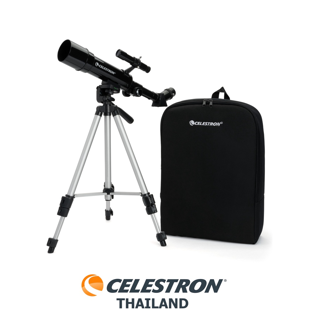 CELESTRON TRAVEL SCOPE™ 50 PORTABLE TELESCOPE กล้องส่องดาว กล้องโทรทรรศน์ กล้องดูดาวหักเหแสง ราคา ถูกที่สุด ดีลบีเคเค แกลเลอรีภาพที่ 3