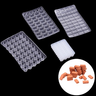 [cxSZDOLL]  Sand Table Building Making Mini Brick Silicone Mold Cement Model DIY Home Decor  DOM