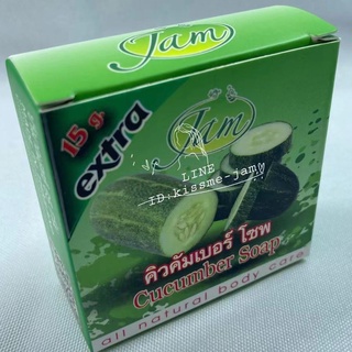 [ของแท้100％ส่งส่ง！] JAM * 1ก้อน * คิวคุมเบอร์ โชพ หน้าใส สบู่ในตำนาน ขนาด 60กรัม