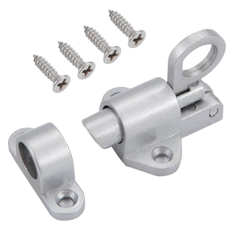 Aluminum Alloy Security Automatic Window Gate Lock Spring Bounce Door ...