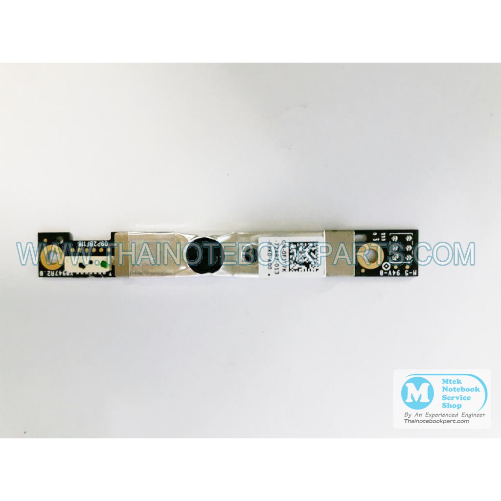 Webcam DELL INSPIRON 1464 1564 1764 15R 17R N4010 N5010 M5010 WEBCAM 1.3MPx FJT7K 0FJT7K (สินค้ามือส