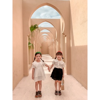 &lt;พร้อมส่ง&gt;「สินค้าลิขสิทธิ์แท้」Iris kids 21/SS TX2086 Must Have Black Skirt  เสื้อผ้าเด็กผู้หญิง กระโปรงเด็กผู้หญิง