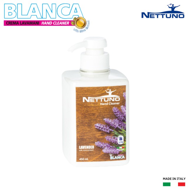 Nettuno ครีมล้างมือ สูตร Linea Blanca Extra Fluida ขนาด 450 ml