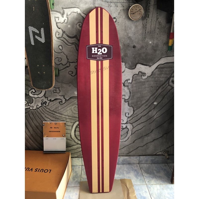 hamboards longboard surf skateboard deck long 1.5m