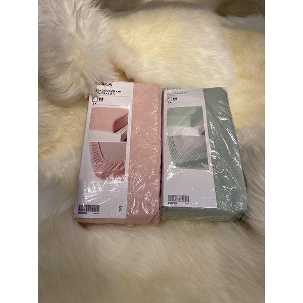 ป้าปูที่นอนรัดมุม Dvala ผ้าปูที่นอนรัดมุม 5 ฟุต by IKEA