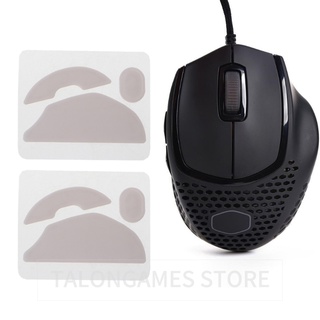 2 เซ็ต/แพ็ค Tiger Gaming Mouse Feet Mouse Skate สำหรับ Cooler Master MM720 White Mouse Glides Curve Edge