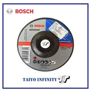 BOSCH ใบเจียรเหล็ก สแตนเลส 4 นิ้ว ของแท้